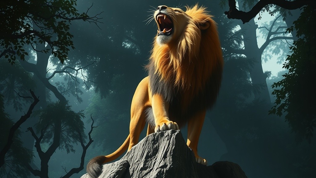 जंगल का राजा: शेर