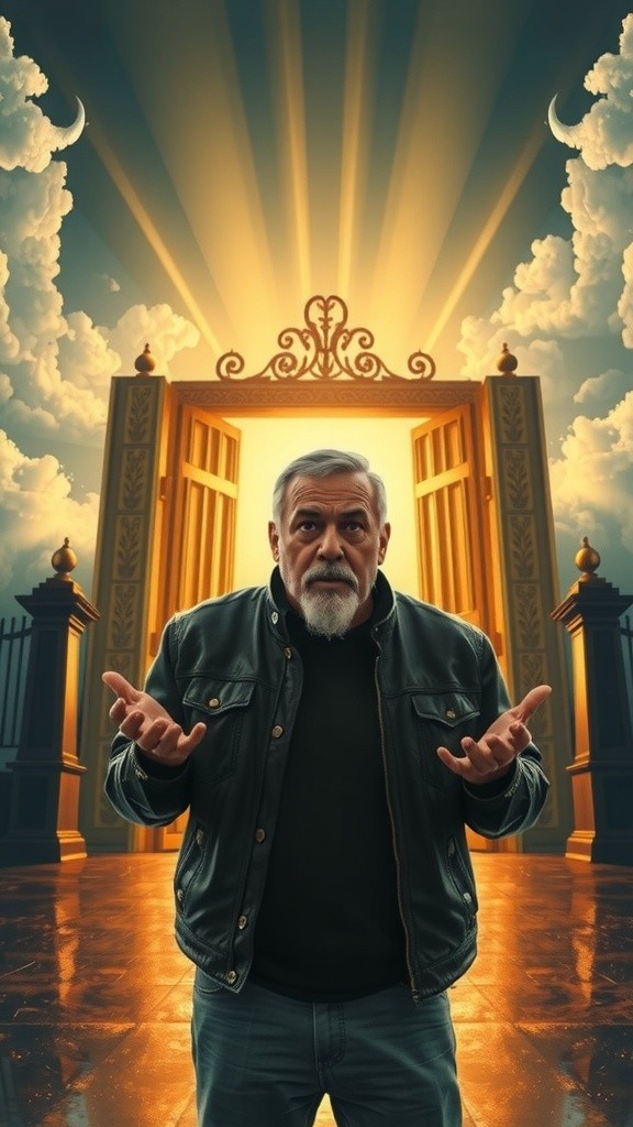 Kisah Pria dan Malaikat di Gerbang Surga