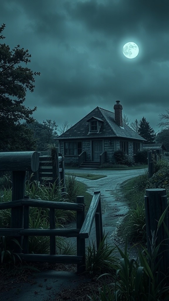 The Haunted Mystery of the Abandoned House