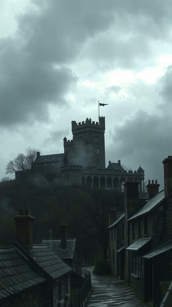 Whispers of Rathclave: The Castle Above the Village