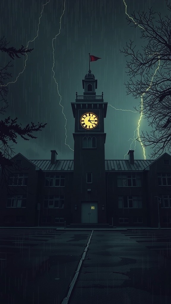 भूतिया स्कूल की रात्रि रहस्य