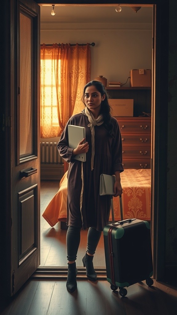 The Mirror That Spoke: A Creepy Tale