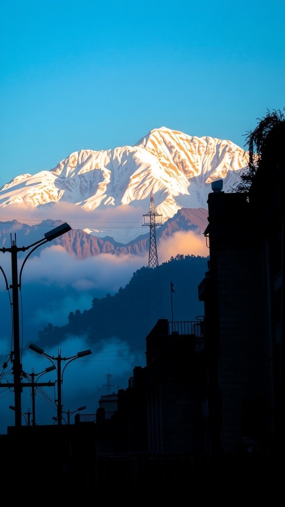 माँ दुर्गा: लाल साड़ी में बैठी शेर पर, आशीर्वाद बरसाते हुए