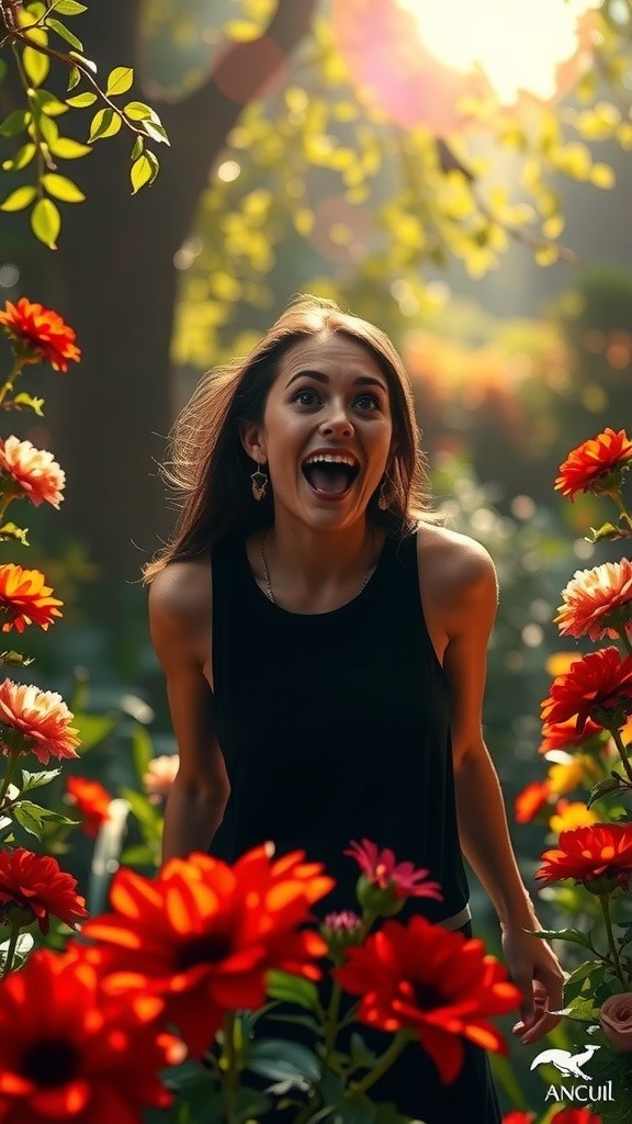 Haunted Garden: A Girl's Terrifying Encounter