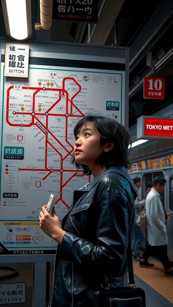Navigating Tokyo: Anaya's Journey