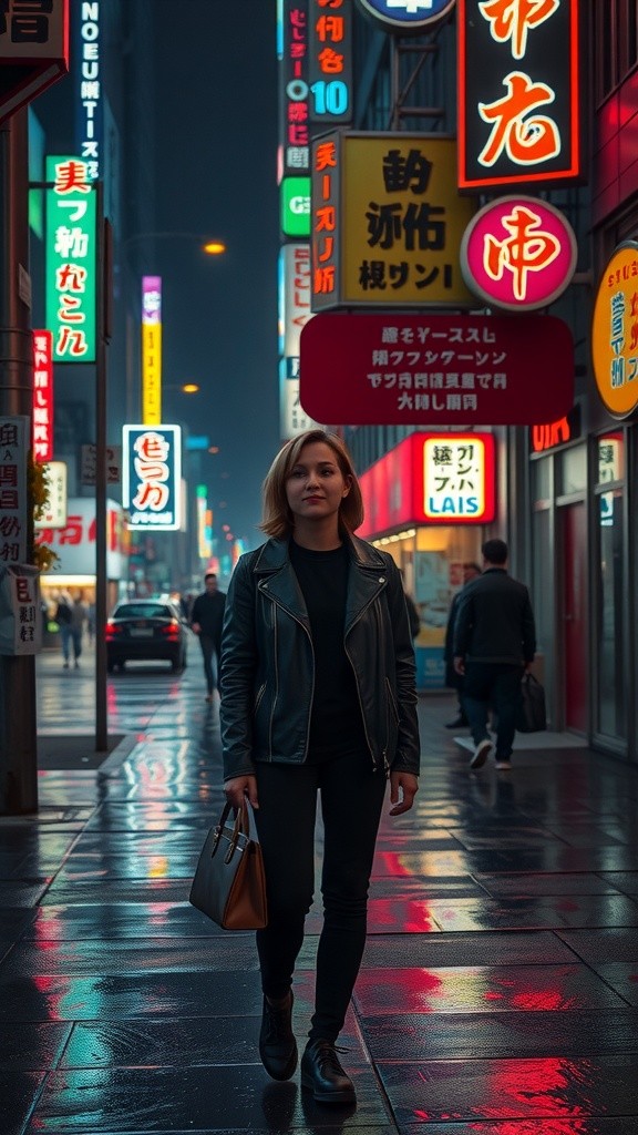 Mystical Awakening in Tokyo Nights