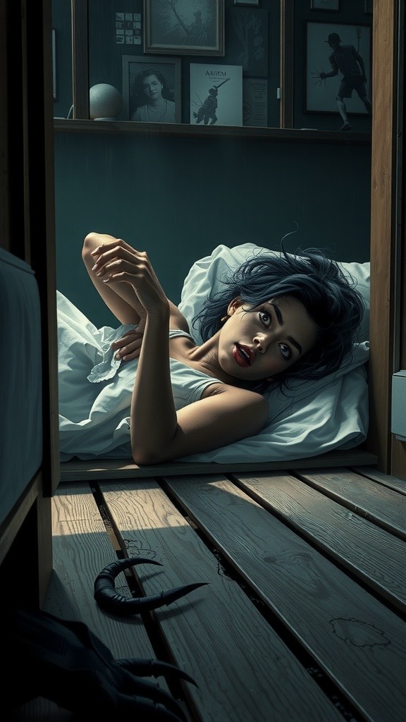 Suara Menyeramkan dari Bawah Tempat Tidur