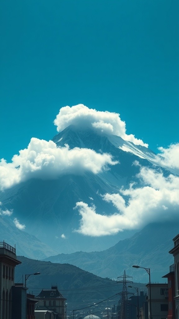 Lord Shiva Drinking from a Golden Jar on Kailash Mountain
