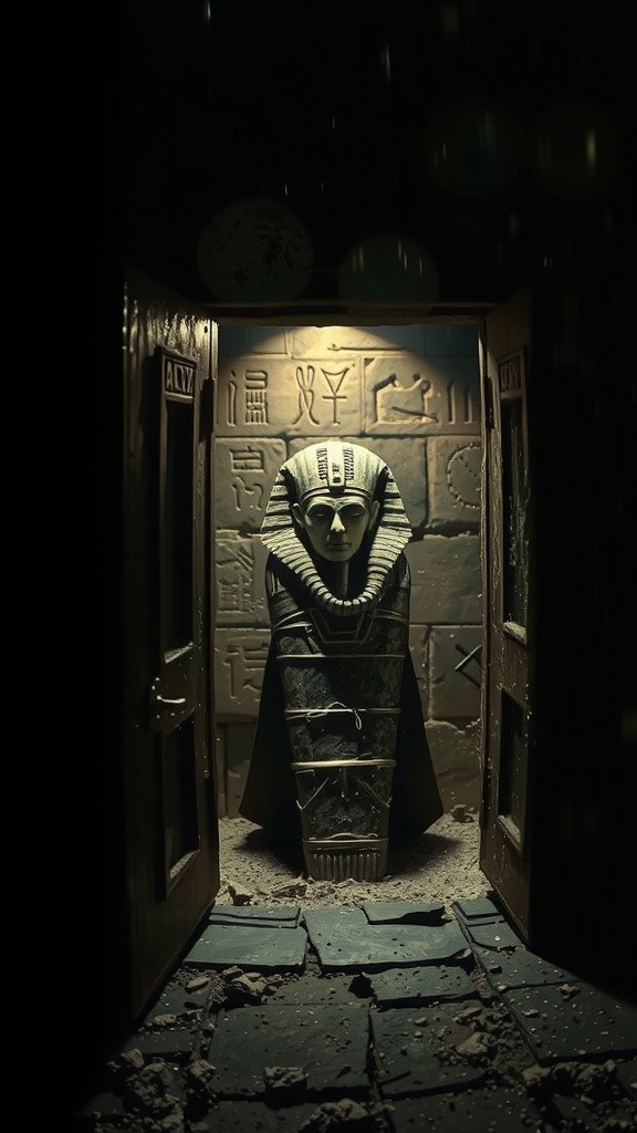 Whispers of the Cursed Tomb: Haunting Nile Tales
