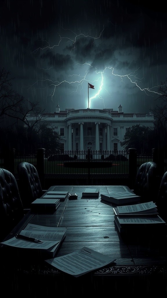 The Ghostly Guest: Trump’s Midnight Encounter at the White House