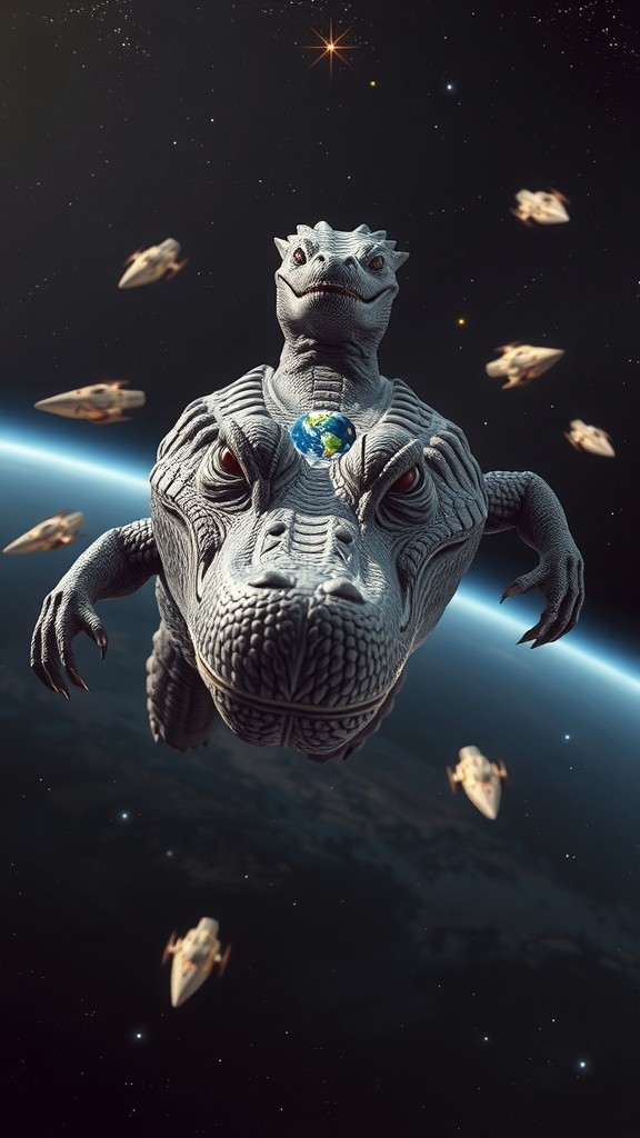 Earth in Danger: Advanced Crocodile Aliens Come for Humans!