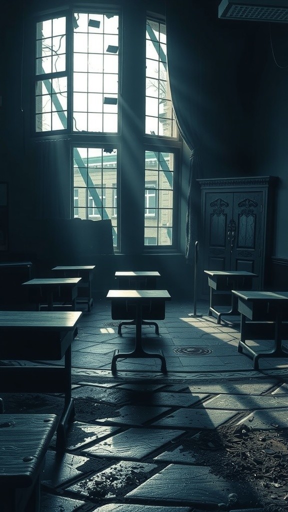 Jam Misterius di Sekolah Kosong