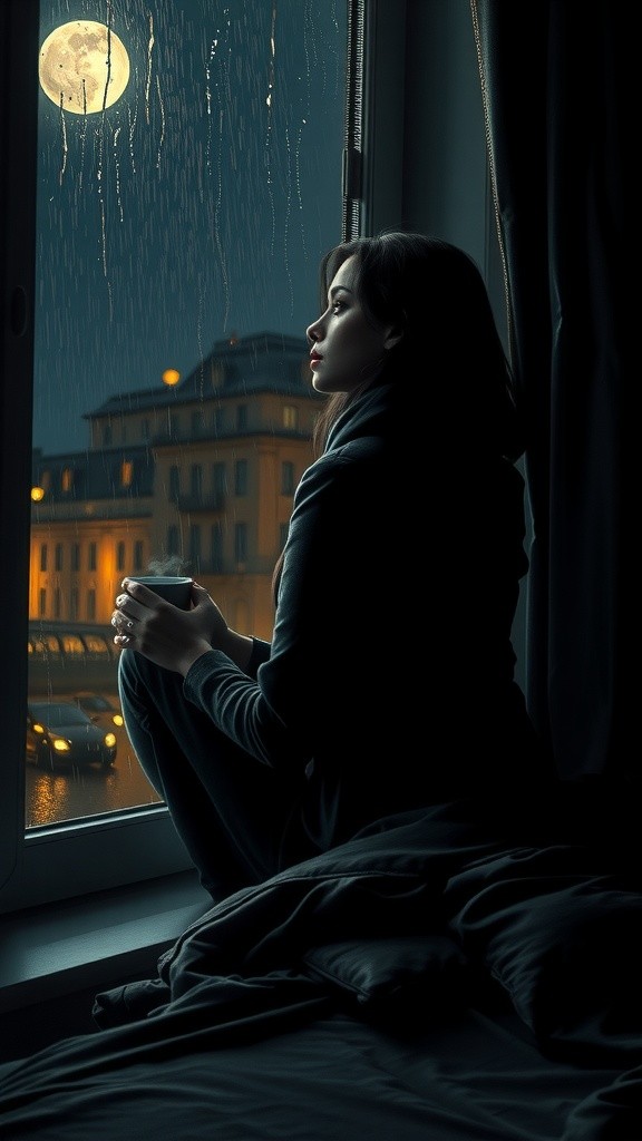 Ketukan Misterius di Malam Hujan