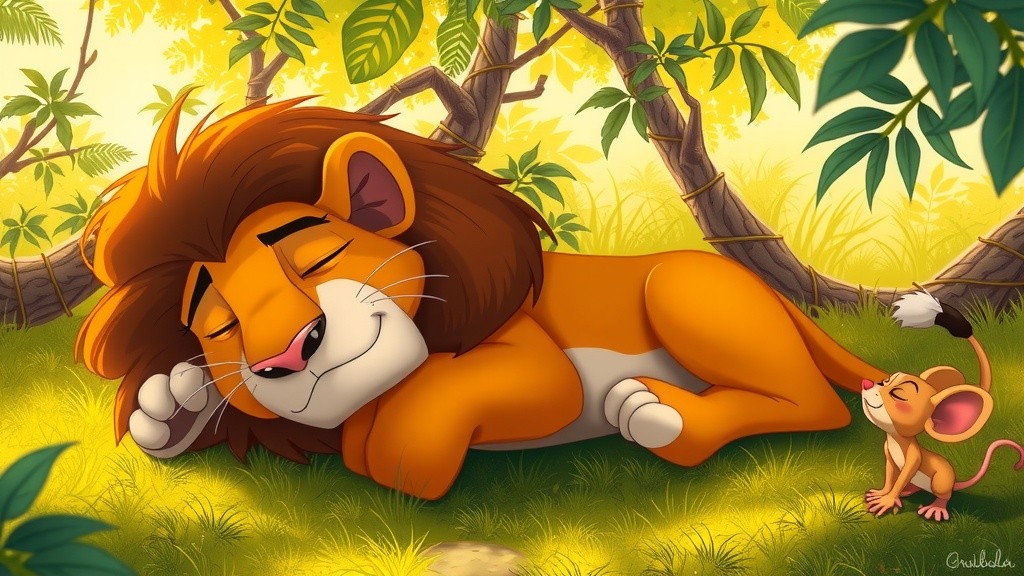 The Lion and the Mouse: A Tale of Unexpected Friendship