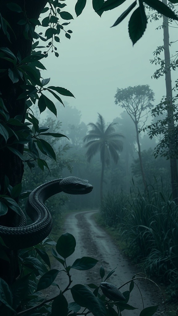 The Serpent's Shadow: Ntonsu Village's Silent Terror