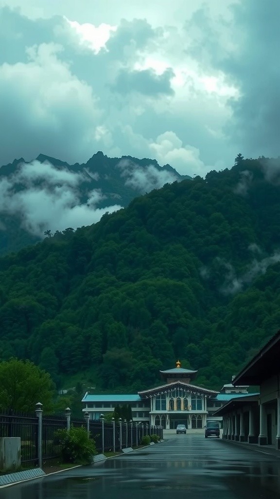 Arrival of the Enigmatic Suitcase: A Bhutan Suspense