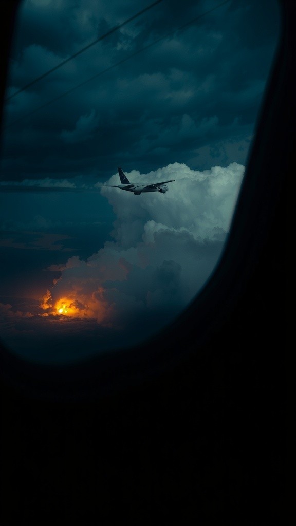 Kejadian Pesawat Jatuh di Ketinggian