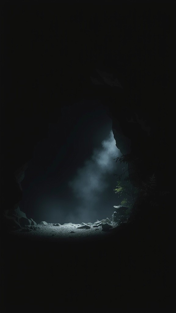 The Cave of Red Eyes