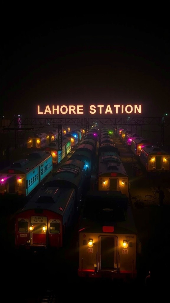 خطرناک رات لاہور ریلوے اسٹیشن پر