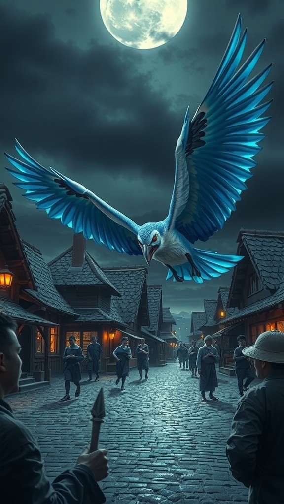 गाँव का रहस्यमय कबूतर
