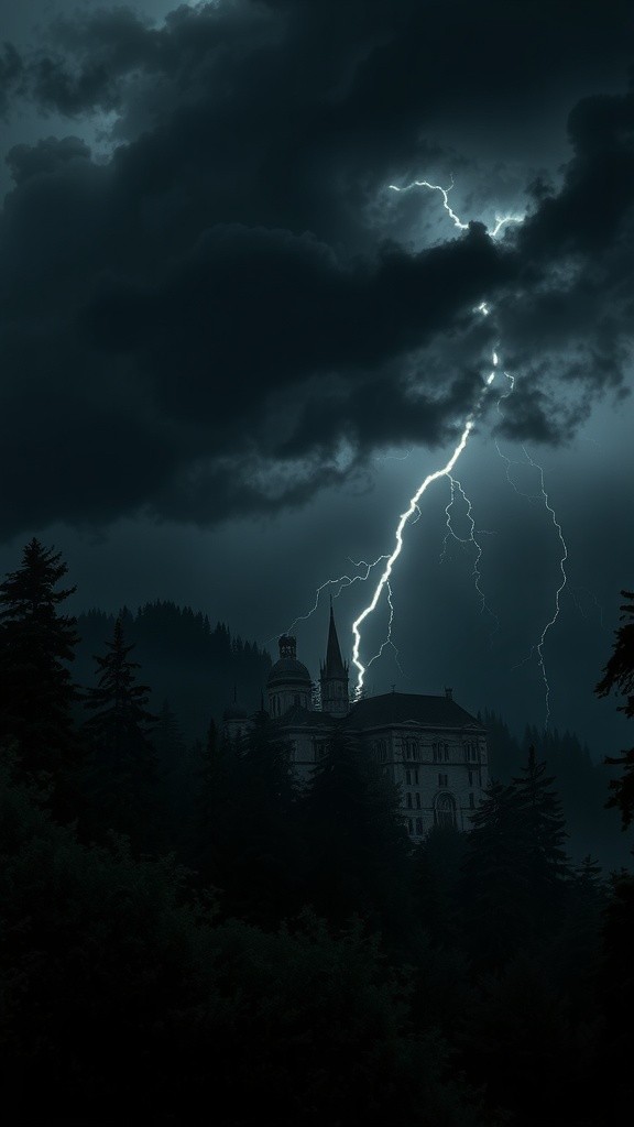 The Cursed Portraits of Scary Abandoned Palace