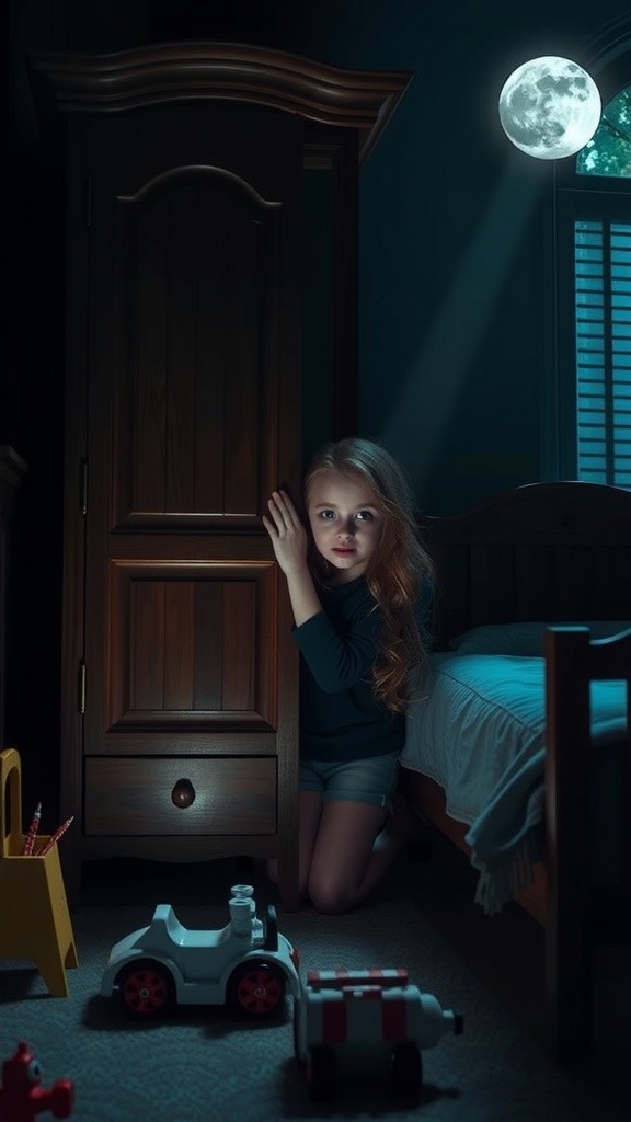 Boneka Menghantui di Dalam Lemari