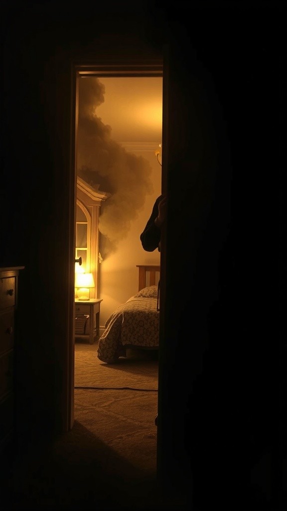 Suara Misterius di Kebakaran