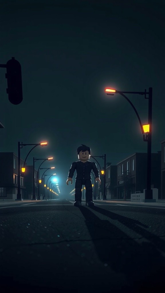 I Survived the Creepy Figure in Brookhaven! 😱🔦