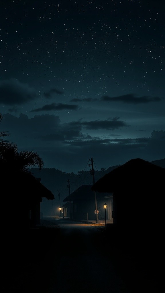 La Lumière Mystérieuse dans le Ciel Nocturne