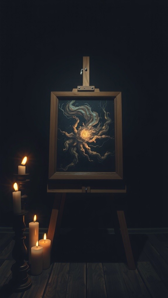 Lukisan Berubah Setiap Kali Seseorang Meninggal