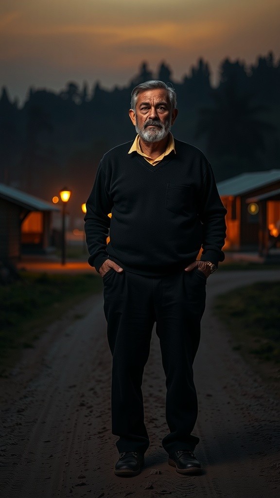 Lampu Misterius di Rumah Kosong