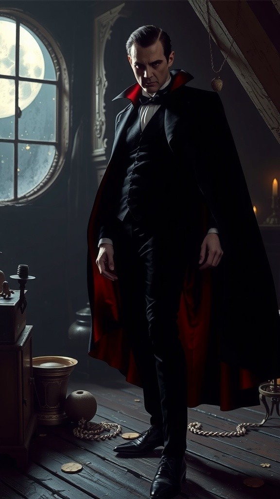 The Allure of Dracula: A Tale of Elegance and Terror