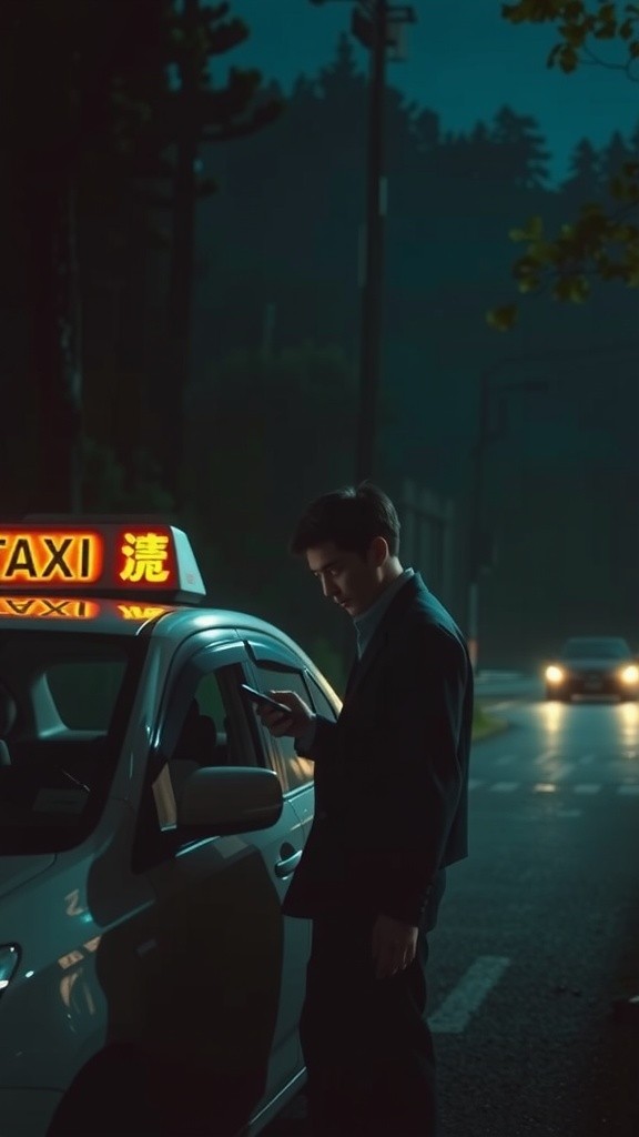 The Haunting Ride: A Tale of the Wrong Passenger