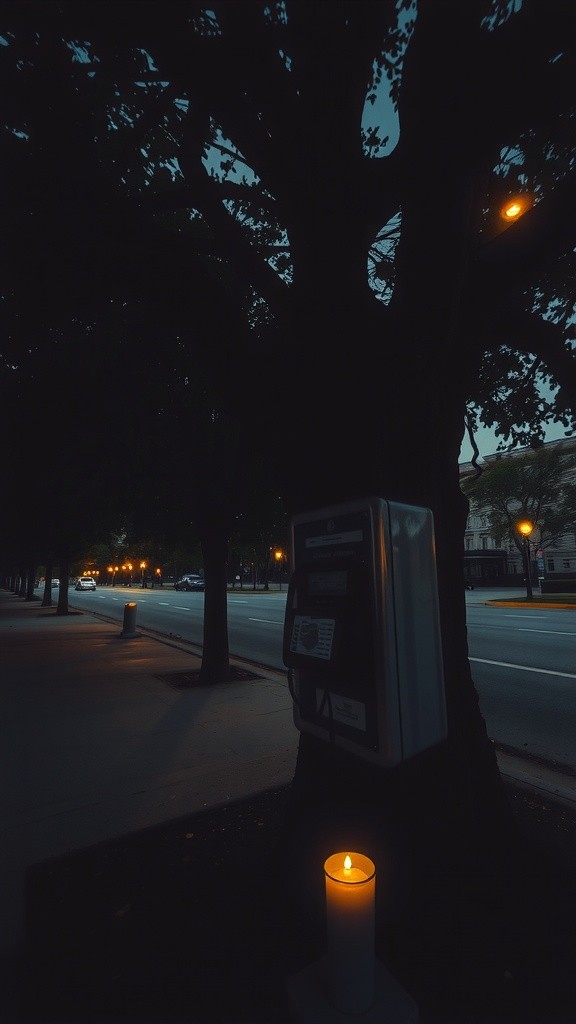 Telepon Publik Berdering Sekali