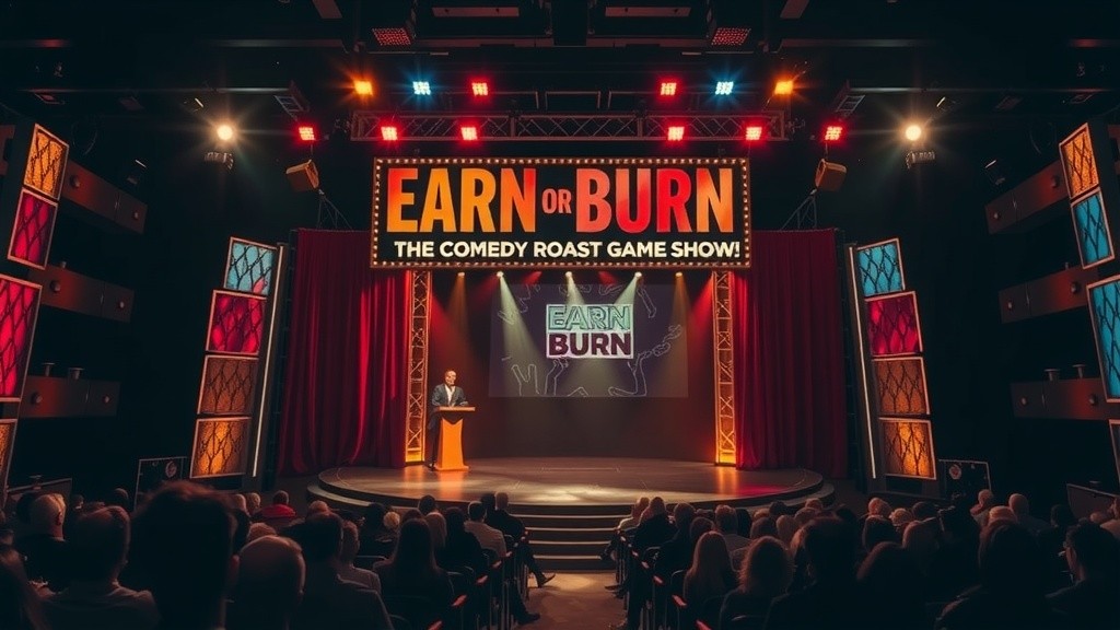 Earn or Burn: The Roast Game Show that Hits Hard!
