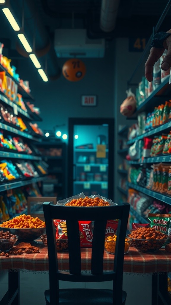 Sneaky Cat's Supermarket Snack Heist!