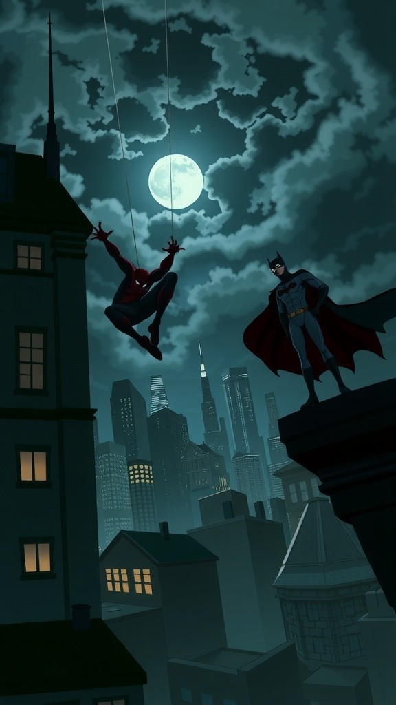 Unity in Conflict: Spider-Man and Batman Unite Against a Common Threat