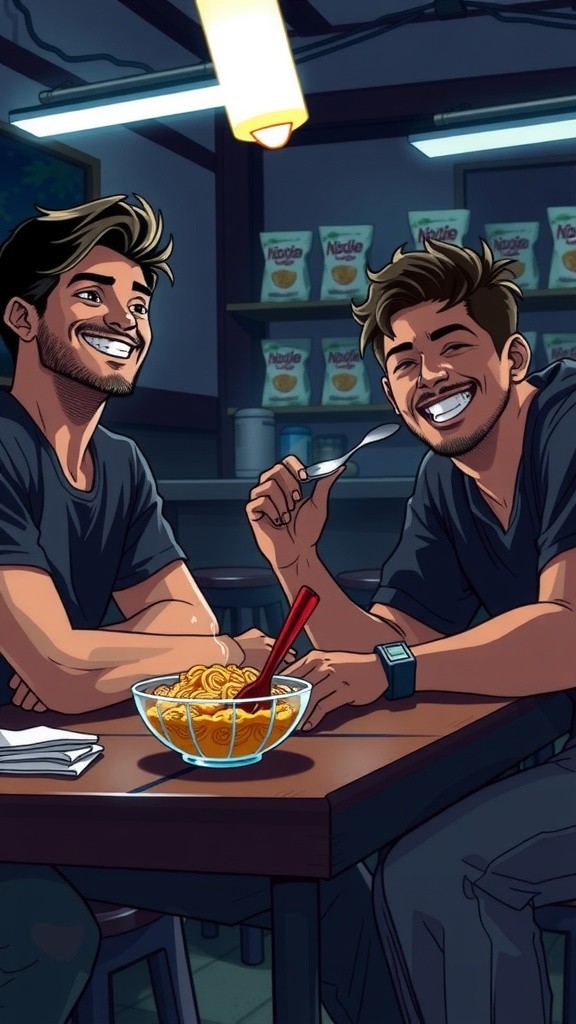 Malam Seram di Warung Indomie: Pertanda Aneh!