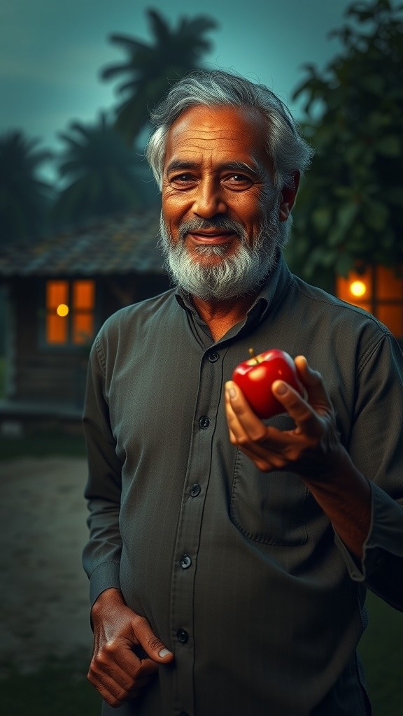 দাদুর আপেল গাছের রহস্য