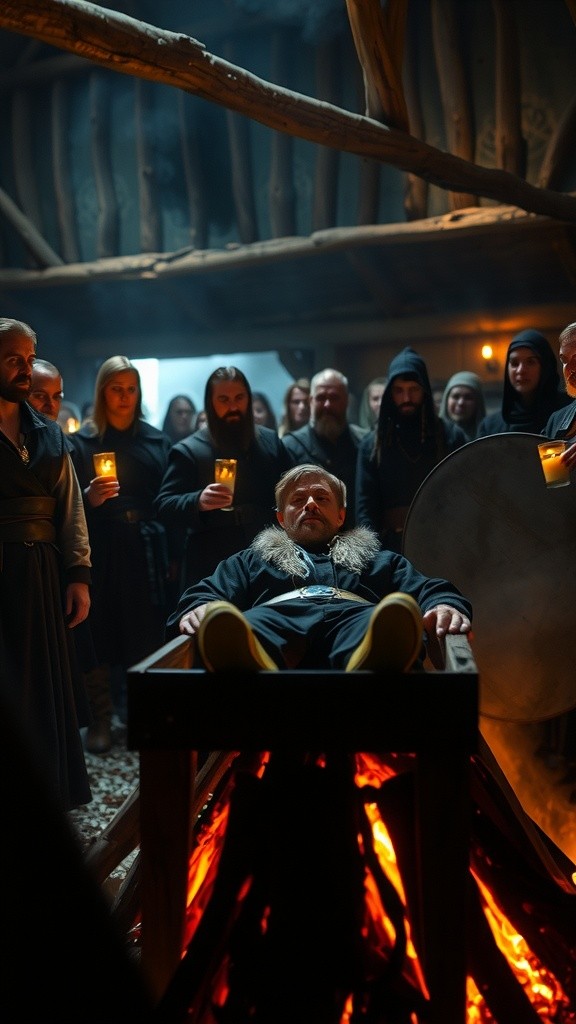 Viking Funerals: Rites of Fire and Sacrifice