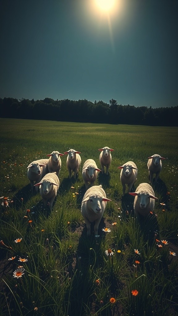 Happy Sheep and the Ferocious Wolf