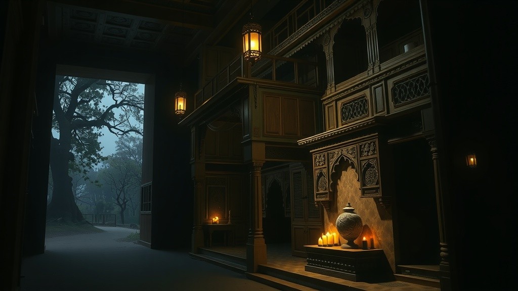 भूतिया हवेली की रात