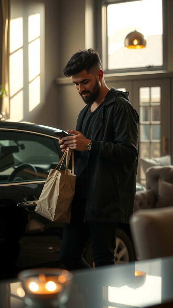 The Anticipation of a Delicious Delivery