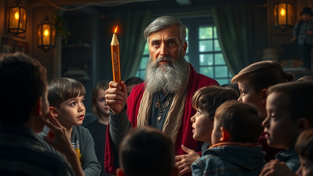 भूतिया पेंसिल: खुद लिखने वाली पेंसिल का रहस्य!