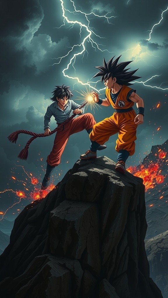 Gojo vs Goku: Clash of Power