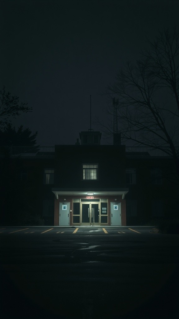 Rumah Sakit Angker Sepi di Malam Hari