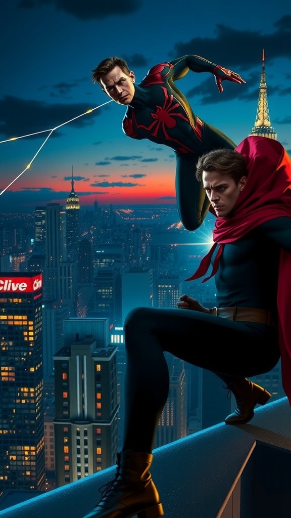 स्पाइडरमैन बनाम बैटमैन: 30 सेकंड की फाइट