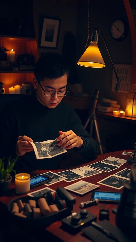 Foto yang Menghilang di Malam Hari