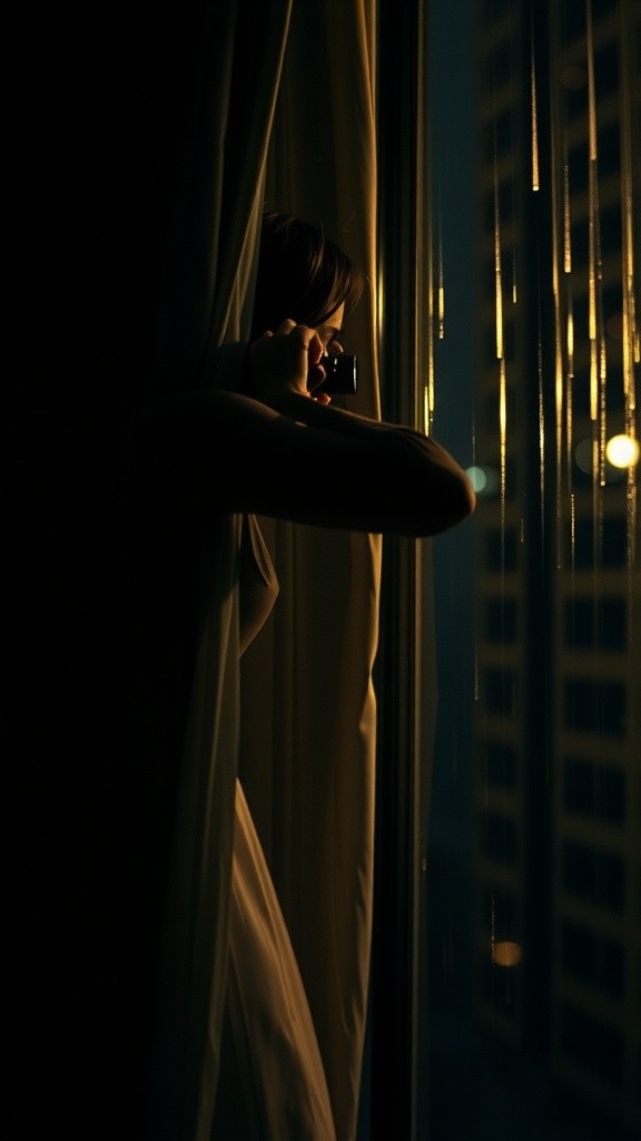 Stalking Shadows: The Sinister Watcher