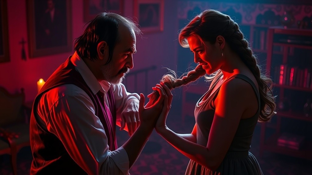 Demonic Encounter: The Haunting Grasp of Darkness